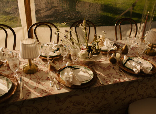 Guest tables. Photo by Katie Jean.