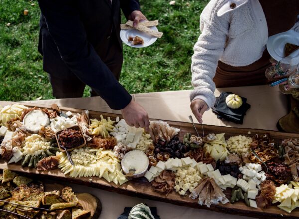 Vermont cheese and charcuterie board. Photo by Michael Tallman