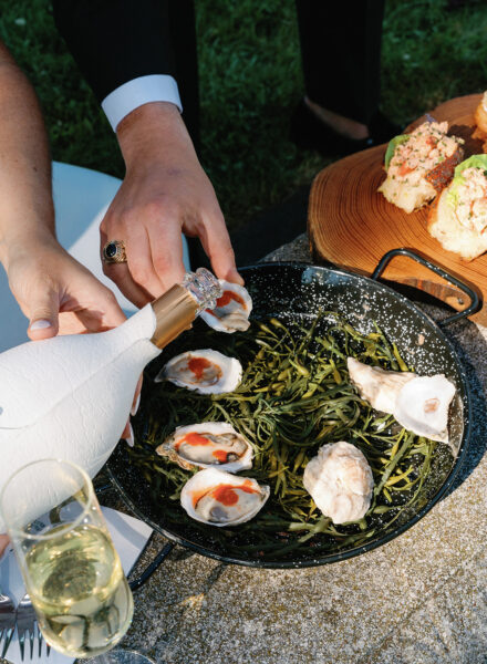 Shucked oysters. Photo by Amanda Young