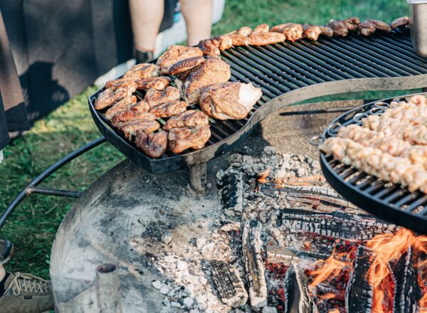 Smoked chicken. Photo by Ella Farrell