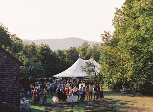 Wedding tent at Squabetty. Photo by Amanda Young